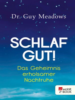 cover image of Schlaf gut!